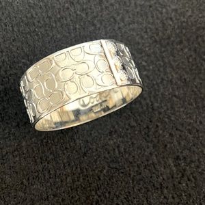 Sterling coach bracelet